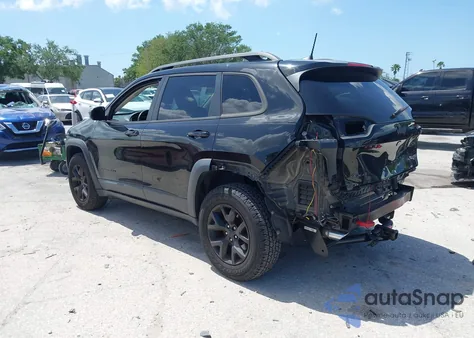 2017 Jeep Cherokee Trailhawk 4X4 z USA, uszkodzony, nr VIN 1C4PJMBS9HW537962